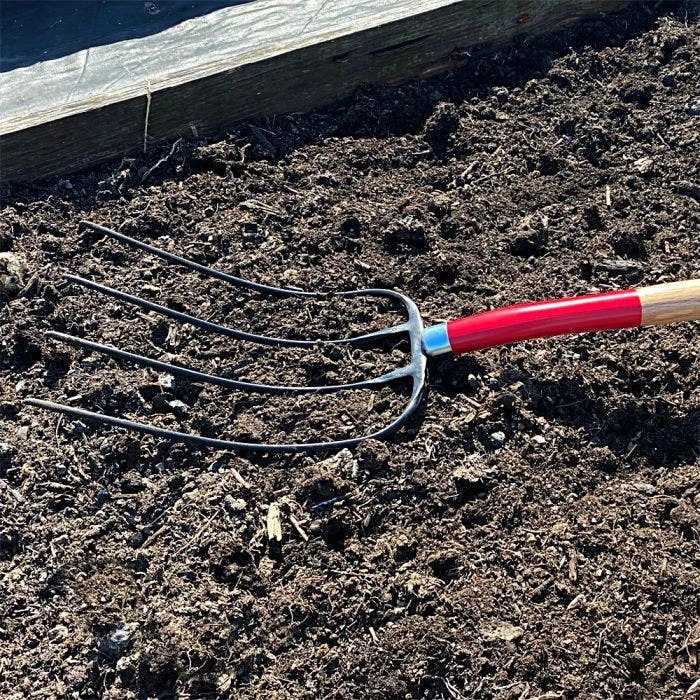 Razor-Back Forged 4-Tine Manure Fork 5 Razor-Back Forged 4-Tine Manure Fork - Image 3