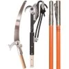 Corona Professional Pole Pruner And Saw Kit With Orange Fiberglass Poles; 1.75-inch Capaci -Starry Sky Garden 16af 2