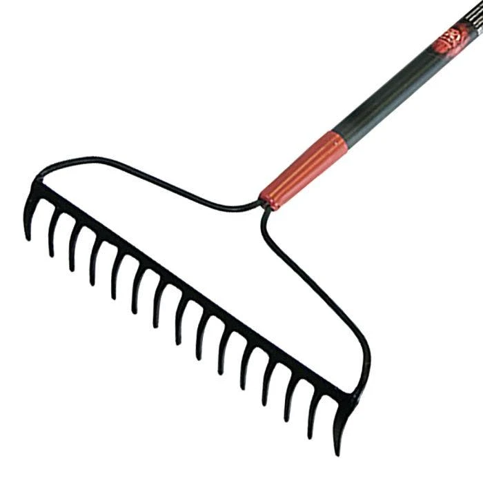 RAZOR-BACK®️ FORGED STEEL BOW RAKE WITH FIBERGLASS HANDLE 4 RAZOR-BACK®️ FORGED STEEL BOW RAKE WITH FIBERGLASS HANDLE - Image 2