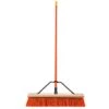 Leonard 24-Inch Heavy-Duty Push Broom With Steel Handle -Starry Sky Garden 2324