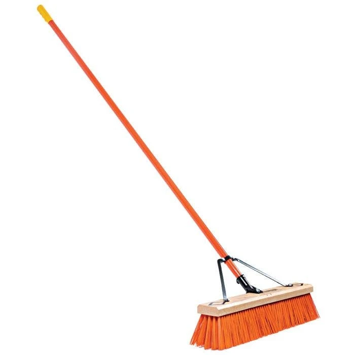 Leonard 24-Inch Heavy-Duty Push Broom With Steel Handle 5 Leonard 24-Inch Heavy-Duty Push Broom With Steel Handle - Image 3