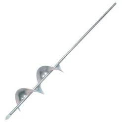 Bulb Planter Fits 3/8in And 1/2in Drills 2 3/4in Auger Drills 8in Deep