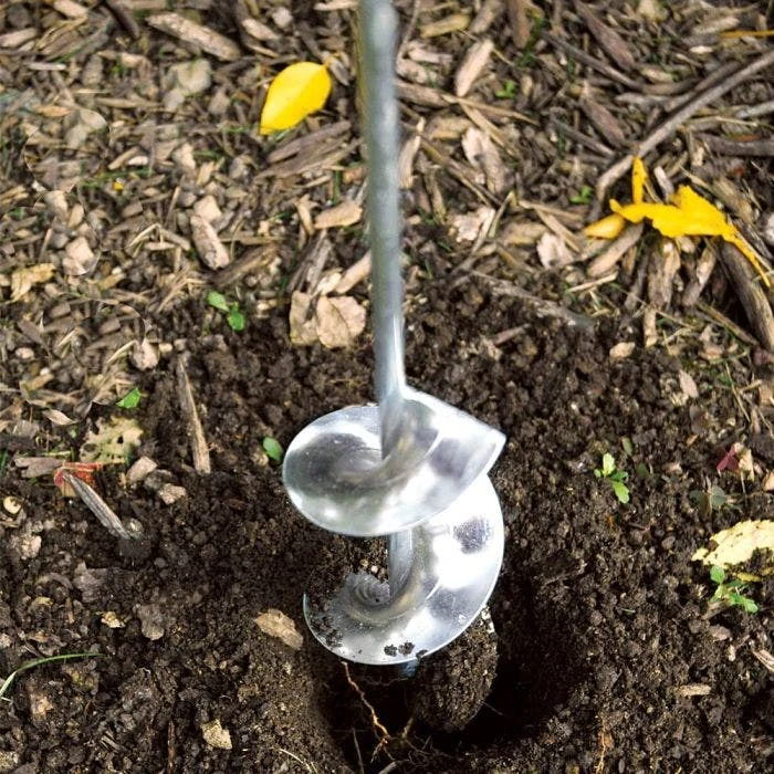 Bulb Planter Fits 3/8in And 1/2in Drills 2 3/4in Auger Drills 8in Deep 4 Bulb Planter Fits 3/8in And 1/2in Drills 2 3/4in Auger Drills 8in Deep - Image 2
