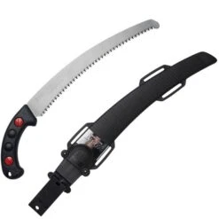 Silky Zubat Pruning Saw With Scabbard, 13-inch Curved Blade