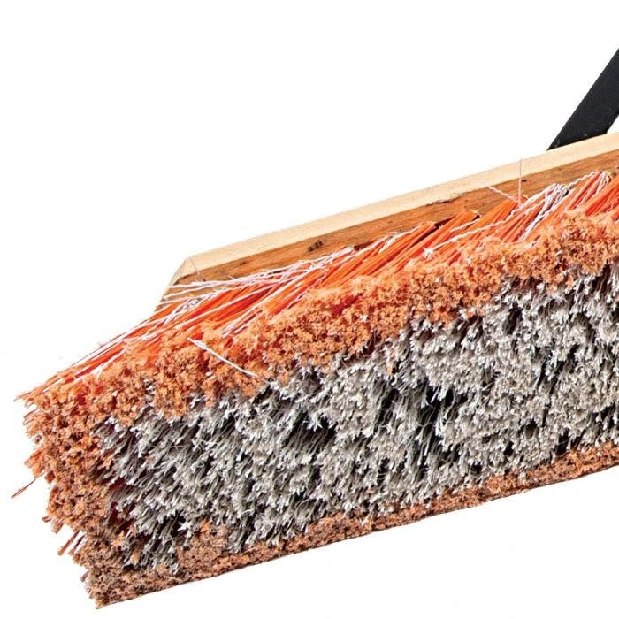 Leonard Fine-Bristle Push Broom, 24-Inch Wide Block With Steel Handle 6 Leonard Fine-Bristle Push Broom, 24-Inch Wide Block With Steel Handle - Image 4