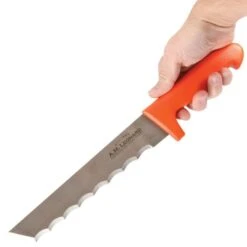 Leonard Wavy Edge Stainless Steel Cut-All Knife, 8-Inch Blade -Starry Sky Garden 4041t 2