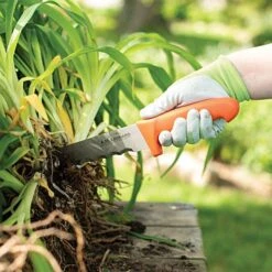 Leonard Wavy Edge Stainless Steel Cut All Knife, 13-Inch Blade -Starry Sky Garden 4042t 3