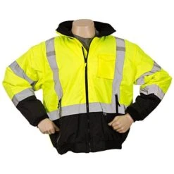 2-in-1 Bomber Jacket, Class III, Black Bottom, 2XL - Tall