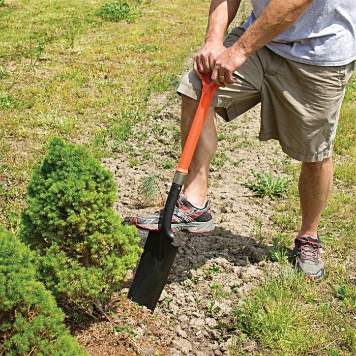 Leonard Nursery Spade With 27-Inch D-Grip Composite Handle 9 Leonard Nursery Spade With 27-Inch D-Grip Composite Handle - Image 7