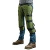 Hedge Trimmer Chaps With Kneepads, Large -Starry Sky Garden ahtc lg 1 1