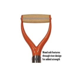 Leonard Classic Full Strap Spade With D Grip Handle And Rubber Foot Pad -Starry Sky Garden amp13 3