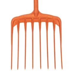 Poly Mulching Fork With D-Grip Handle By A.M. Leonard, 8 Tine, 15in Scoop X 44in Length, Lifetime Warranty -Starry Sky Garden apf810 1 1