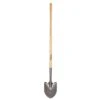Leonard #0 Round Point Shovel With 48" Long Handle 1 Leonard #0 Round Point Shovel With 48" Long Handle -Starry Sky Garden ar750l front