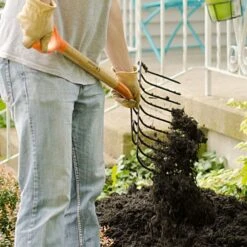 Leonard 10-Tine Ensilage Fork With Poly D-Grip -Starry Sky Garden awf10 5