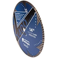 14" Diamond Vantage Vortex Diamond Blade -Starry Sky Garden dvux14 2