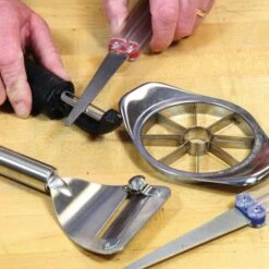 DMT; Diamond Narrow Flat File Sharpener, Fine Grit -Starry Sky Garden fffg 3