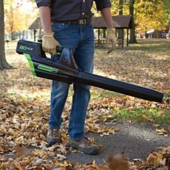 Greenworks Pro 80V Li-Ion Cordless Blower With Battery And Charger -Starry Sky Garden gbl320 5