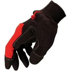 West County Men's Gardening Gloves, Brick Red, Extra Large -Starry Sky Garden ggm 1r xl 2