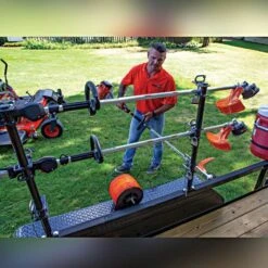 Channel Style Lockable Trimer Racks, 3 Trimmers -Starry Sky Garden lt13 live 1