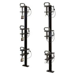 Channel Style Lockable Trimer Racks, 3 Trimmers