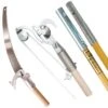 Marvin Pole Pruner & Saw Combination With Two 6ft Sectional Fiberglass Poles -Starry Sky Garden ph4f