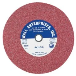Ruby Aluminum Oxide Grinding Wheel For BG121