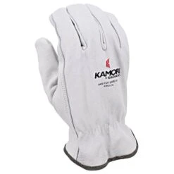 Kamori White Goatskin A5 Cut Resistant Gloves LG