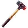Simplex Paver Mallet With 60mm Red/Black Inserts -Starry Sky Garden sp60rb