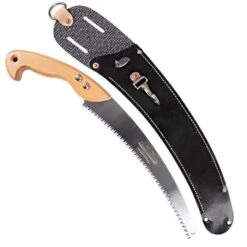 Leonard Tri Edge Curved Blade Pruning Saw And Scabbard Combos -Starry Sky Garden vp ps13combo 1