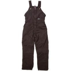 BERNE Women's Softstone Insulated Bibs, Dark Brown, Size 3XL